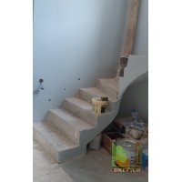 Бетонна основа для сходів